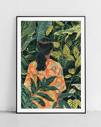 Plakat Zagubiona w Zielonym Raju, Harvest Maison