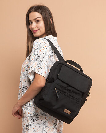 Plecak wodoodporny kompass czarny, sacky bag