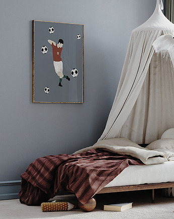 Plakat dla dzieci Soccer, Humpty Dumpty Room Decoration