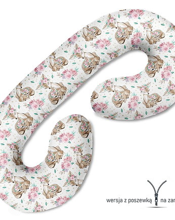 Poduszka ciążowa do spania i karmienia Sarenki, Baby Love Decor