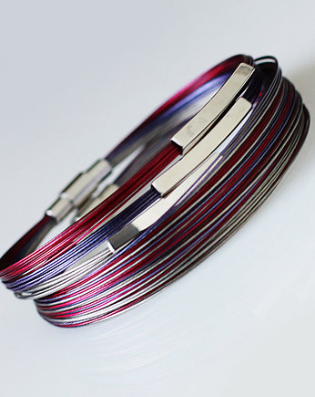 Denim Bordo Szarość  Set v Silver, Mitsu