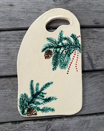 Deska świąteczna do serwowania, Dekornia