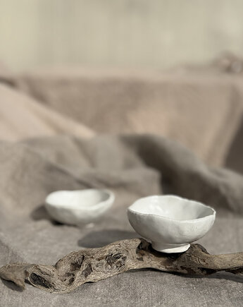 Małe ceramiczne miseczki ręcznie lepione, Joanna Serafin design