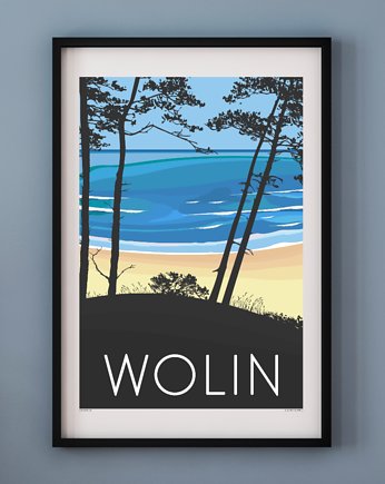 Plakat WOLIN, A. W. WIĘCKIEWICZ