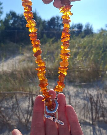 Naszyjnik z bałtyckich bursztynów, Atelier Cykada