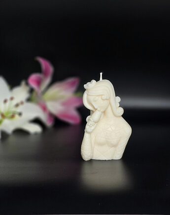 Świeca sojowa - Królowa Kier, nejmi art