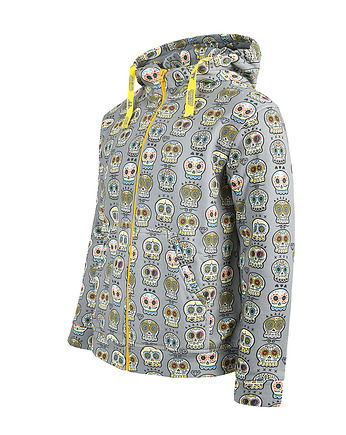 Bluza rozpinana "Meksykańskie Czaszki" - unisex., Funaticos