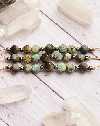 Ochrona, energia - obsydian, turkus afrykański, kaktusia