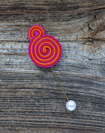 Lollipop -broszka sutasz, Mró Soutache