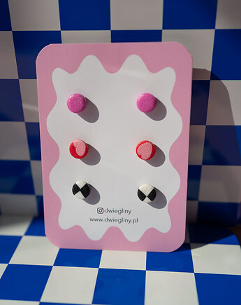 Zestaw 3 par małych sztyftów, Dwie Gliny