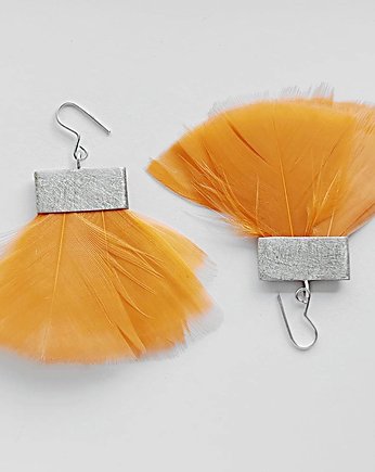 PIÓRKO kolczyki, Katarzyna Kaminska ART