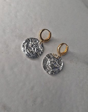 Kolczyki srebrne Boho koła, Czaki Bransoletki