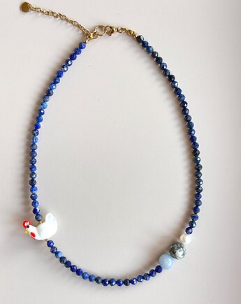 Naszyjnik kurka z lapis lazuli, Konevka store