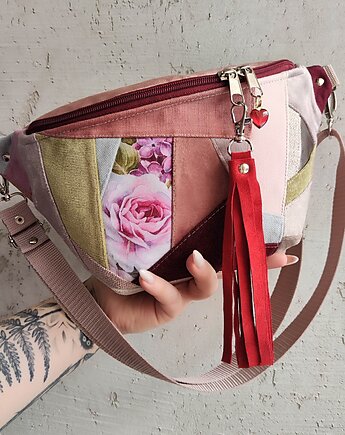 Nerka XXL unikat spring tones, Zapętlona Nitka