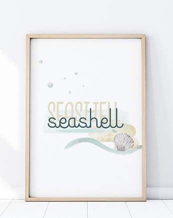 Plakat Seashells P395, Yoko Design
