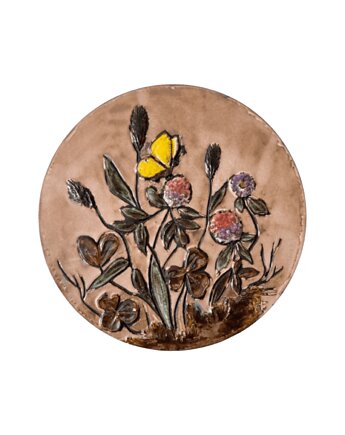 Ceramiczna plakieta w kwiaty, LosColoresWarsaw Store