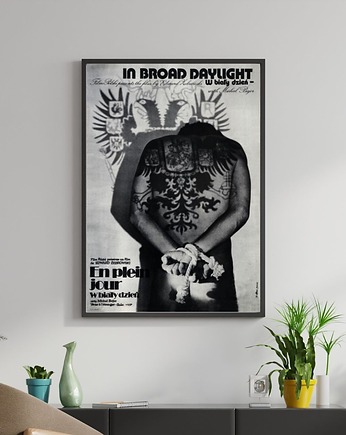 Plakat do filmu W BIAŁY DZIEŃ (In Broad Daylight), aut. Jakub Erol, 1981, RiskyWalls