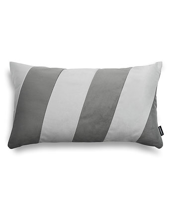 Stripes szara poduszka dekoracyjna  50x30, Poduszkowcy