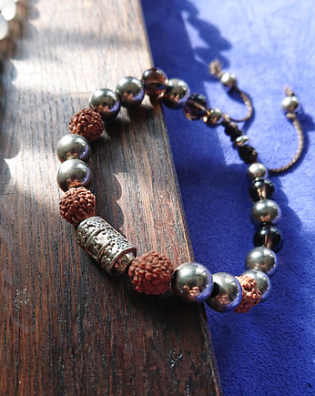 ASHTAMANGALA bransoletka z mantrą OM, NOMAD ACCESSORIES