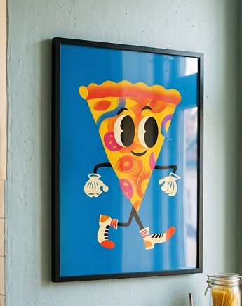 Plakat 30x40 pizza do kuchni, polkastudio