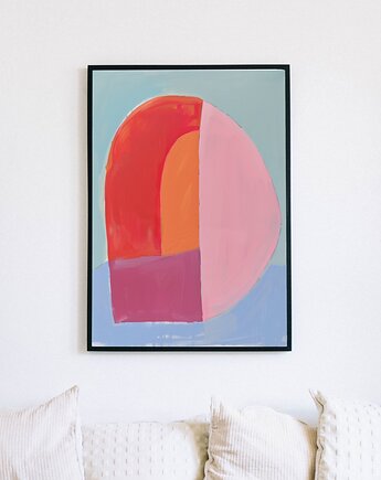 Plakat - Abstract circles 1, Harry Monkey