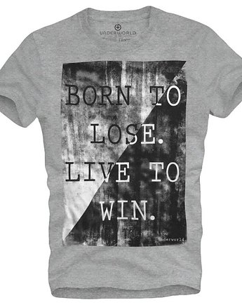 T-shirt męski UNDERWORLD Born to lose live to win, UNDERWORLD