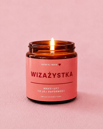 Świeczka sojowa WIZAŻYSTKA, SOy