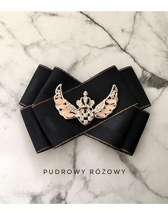 Brosza  Serce ze Skrzydłami NEW, Pudrowy Różowy