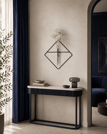 Metalowy kwietnik wiszący Rosa, Vavum Furniture