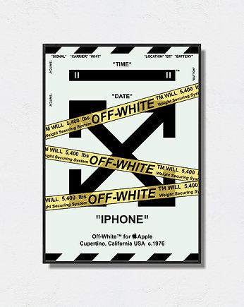Plakat Off White, Pas De LArt