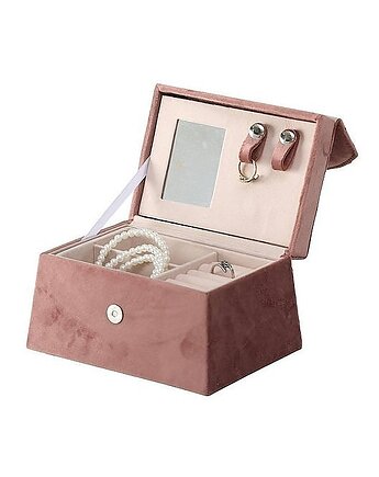 Kuferek na Biżuterię Szkatułka na Biżuterię Rose, OKAZJE - Prezent na 80 urodziny