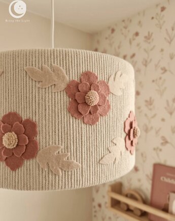 Lampa sufitowa do pokoju dziecka Rose , Bring the Light