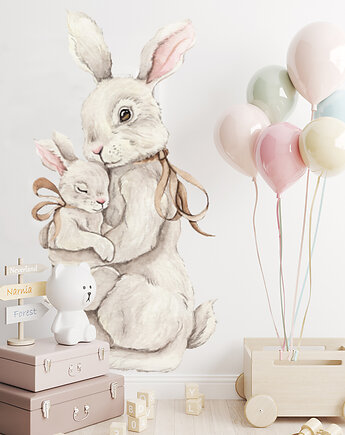 Naklejka "Royal Bunnies-mama królik", Make My Wall 