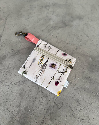 Welurowe etui na słuchawki cotton, sacky bag