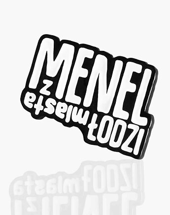Pins "Menel z miasta Łodzi", PINSWEAR