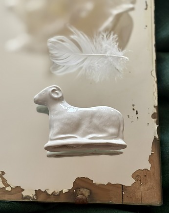 Baranek wielkanocny biały, Joanna Serafin design