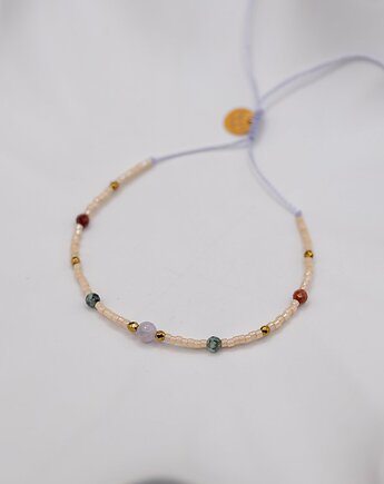 Bransoletka Ochrona - Agat Turkus Jaspis, w hand works