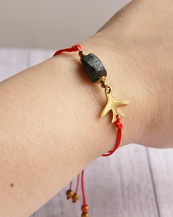 Dla PODRÓŻNICZKI - ochronna bransoletka, kaktusia