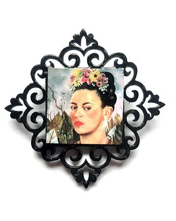 Broszka Frida Kahlo, inka76