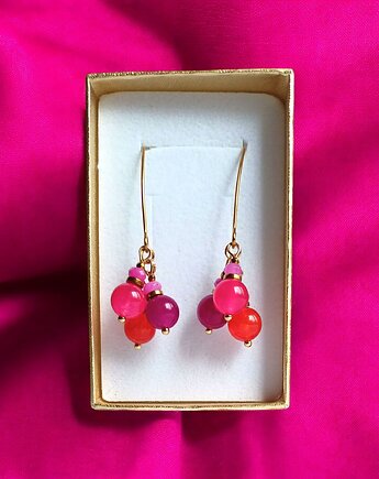 Kolczyki : summer ENERGY collection ::  53mm, kaktusia