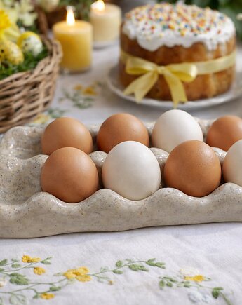 Podstawka talerz na jajka, Papataj