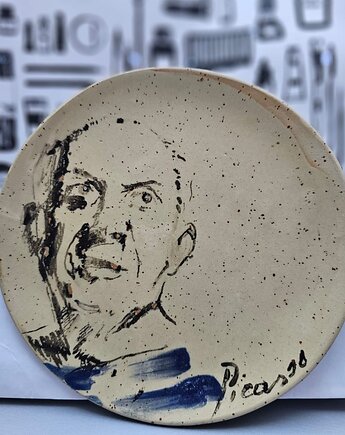 Talerzyk deserowy Pablo Picasso 18cm, Ewa Duszka