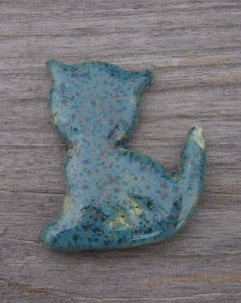 Ceramiczny magnes kot morski, Gliniana Koniczynka