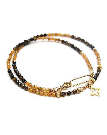 Turmaliny /choker/ vol. 45 /2.11.25/ - Szlachetna kolekcja, KiKa pracownia