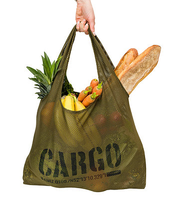 Torba Shopper Olive mesh, CARGO by OWEE