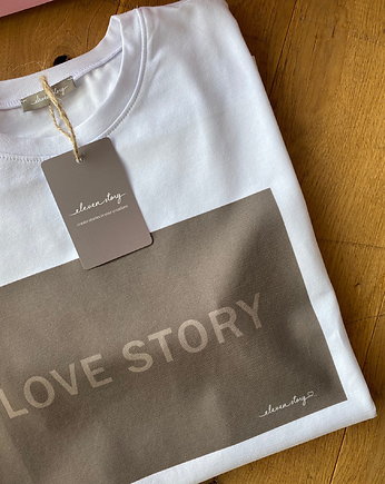 T-shirt LOVE STORY CHOCOLATE, elevenstory