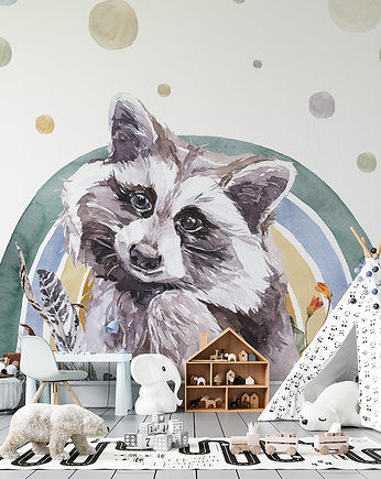 Tapeta Tęczowy Las, Make My Wall 