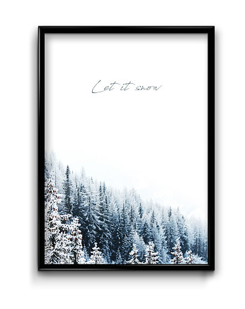 Plakat Let it Snow, Bury Lis