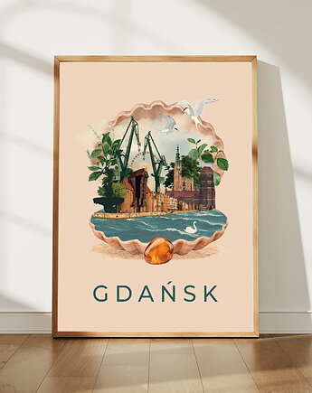 Plakat Gdańsk w Muszli, Łukasz Kuleta