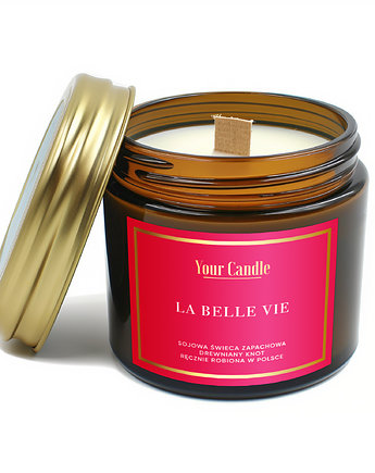 Świeca zapachowa sojowa La Belle Vie 120ml- Your Candle, Your Candle